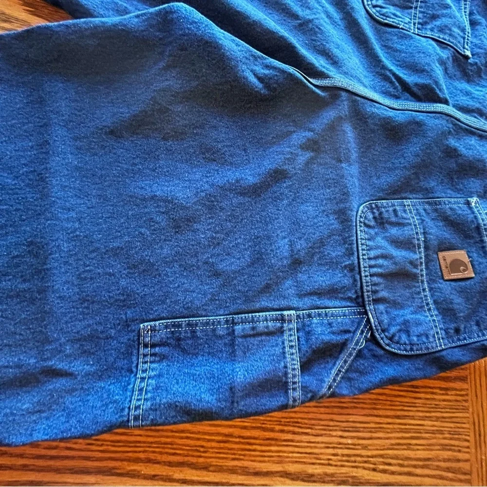 Carhartt Men's Loose Fit Denim Blue Jeans Size 44 X 30